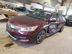Salvage cars for sale at Sandston, VA auction: 2017 Honda Accord Sport