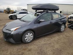 Salvage cars for sale at Rocky View County, AB auction: 2017 Toyota Prius