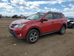 Salvage cars for sale from Copart Brighton, CO: 2015 Toyota Rav4 XLE