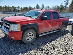 Salvage cars for sale at Windham, ME auction: 2009 Chevrolet Silverado K1500 LT