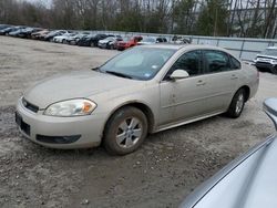 Chevrolet salvage cars for sale: 2010 Chevrolet Impala LT