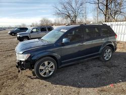 Salvage cars for sale from Copart London, ON: 2013 Dodge Journey R/T