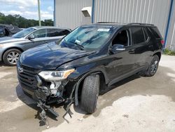 Salvage cars for sale at Apopka, FL auction: 2021 Chevrolet Traverse RS