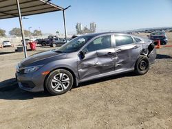 Salvage cars for sale from Copart San Diego, CA: 2017 Honda Civic LX