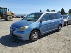 Honda salvage cars for sale: 2007 Honda Odyssey EXL