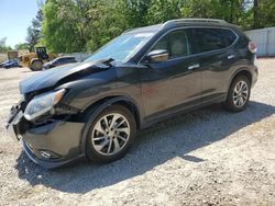 Salvage cars for sale at Knightdale, NC auction: 2014 Nissan Rogue S