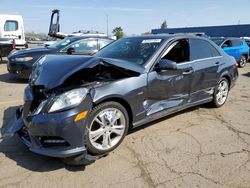 Salvage cars for sale from Copart Woodhaven, MI: 2012 Mercedes-Benz E 350 4matic