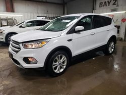 Salvage cars for sale from Copart Elgin, IL: 2019 Ford Escape SE