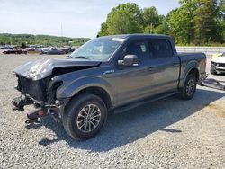 Salvage cars for sale at Concord, NC auction: 2019 Ford F150 Supercrew
