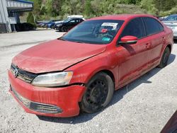 Salvage cars for sale from Copart Hurricane, WV: 2011 Volkswagen Jetta SE
