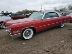 Salvage cars for sale at Hillsborough, NJ auction: 1966 Cadillac Deville