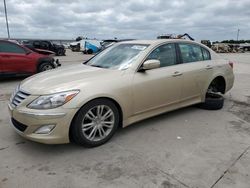 Salvage cars for sale from Copart Wilmer, TX: 2012 Hyundai Genesis 3.8L