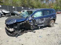 Vehiculos salvage en venta de Copart Waldorf, MD: 2014 Toyota Highlander LE