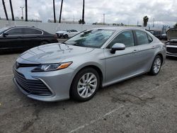 Salvage cars for sale at Van Nuys, CA auction: 2022 Toyota Camry LE