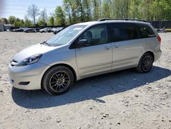 Salvage cars for sale from Copart Waldorf, MD: 2010 Toyota Sienna CE