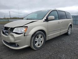 Salvage cars for sale from Copart Ottawa, ON: 2014 Dodge Grand Caravan Crew