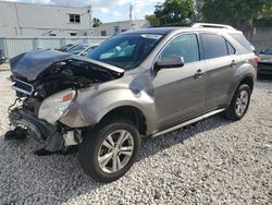 Salvage cars for sale from Copart Opa Locka, FL: 2011 Chevrolet Equinox LT
