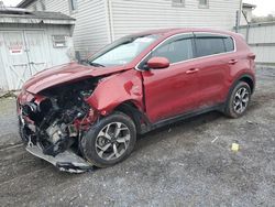 Salvage cars for sale at York Haven, PA auction: 2020 KIA Sportage LX