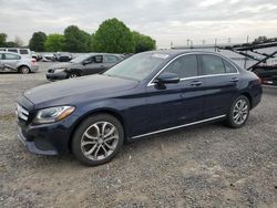 Salvage cars for sale from Copart Mocksville, NC: 2016 Mercedes-Benz C 300 4matic