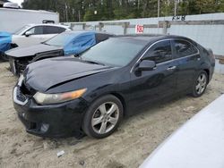 Salvage cars for sale from Copart Seaford, DE: 2009 Acura TSX