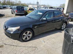 Salvage cars for sale at Fort Wayne, IN auction: 2006 BMW 530 XI