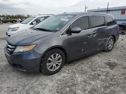 Salvage cars for sale from Copart Cahokia Heights, IL: 2015 Honda Odyssey EXL