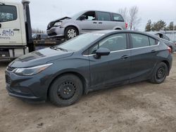 Salvage cars for sale at Bowmanville, ON auction: 2018 Chevrolet Cruze LT