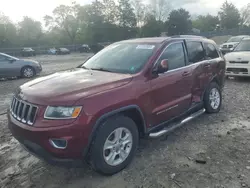 Salvage cars for sale at Madisonville, TN auction: 2016 Jeep Grand Cherokee Laredo