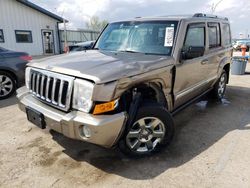 Salvage cars for sale at Pekin, IL auction: 2006 Jeep Commander Limited
