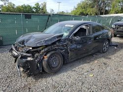 Honda salvage cars for sale: 2020 Honda Civic LX