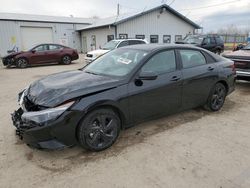 Salvage cars for sale at Pekin, IL auction: 2023 Hyundai Elantra SEL