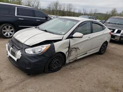 Salvage cars for sale at Marlboro, NY auction: 2016 Hyundai Accent SE