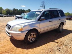 Salvage cars for sale at China Grove, NC auction: 2003 Honda Pilot EXL