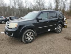 Salvage cars for sale from Copart Bowmanville, ON: 2009 Honda Pilot Touring