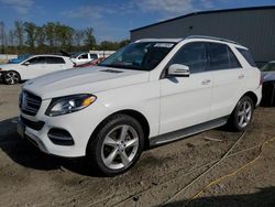 Salvage cars for sale at Spartanburg, SC auction: 2016 Mercedes-Benz GLE 350 4matic