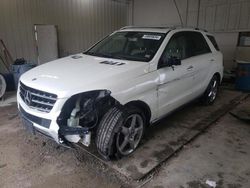 Salvage cars for sale at Madisonville, TN auction: 2014 Mercedes-Benz ML 350 4matic