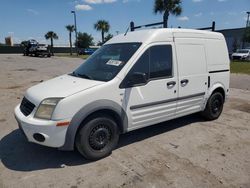 Salvage cars for sale from Copart Apopka, FL: 2011 Ford Transit Connect XLT