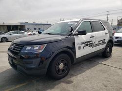 Ford Explorer salvage cars for sale: 2019 Ford Explorer Police Interceptor