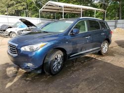 Salvage cars for sale at Austell, GA auction: 2015 Infiniti QX60