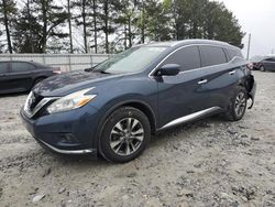 Salvage cars for sale from Copart Loganville, GA: 2017 Nissan Murano S