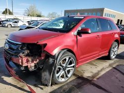 Ford Edge Sport salvage cars for sale: 2012 Ford Edge Sport