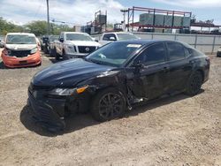 Salvage cars for sale from Copart Kapolei, HI: 2021 Toyota Camry LE