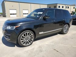 Salvage cars for sale from Copart Wilmer, TX: 2013 Land Rover Range Rover Autobiography