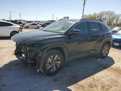 Salvage cars for sale from Copart Oklahoma City, OK: 2022 Hyundai Tucson Blue