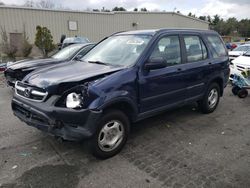 Salvage cars for sale at Exeter, RI auction: 2004 Honda CR-V LX