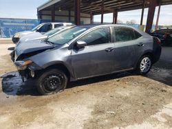 Toyota Corolla l salvage cars for sale: 2017 Toyota Corolla L