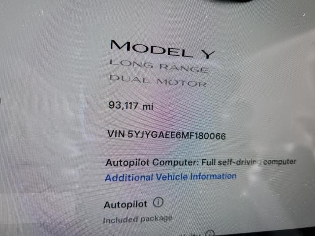 2021 Tesla Model Y