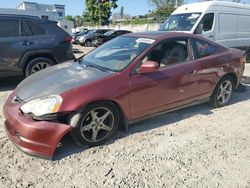 Acura salvage cars for sale: 2003 Acura RSX