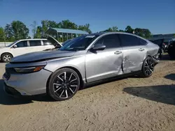 Honda Accord Touring Hybrid salvage cars for sale: 2024 Honda Accord Touring Hybrid