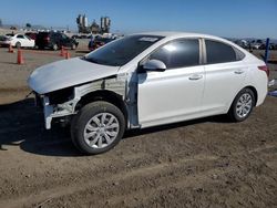Salvage cars for sale from Copart San Diego, CA: 2018 Hyundai Accent SE